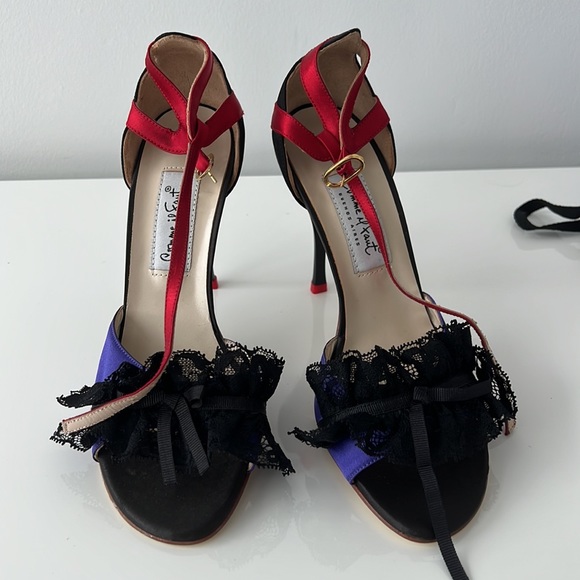 Comme il Faut tango heels, RARE!! ❤️💜 - Picture 2 of 5